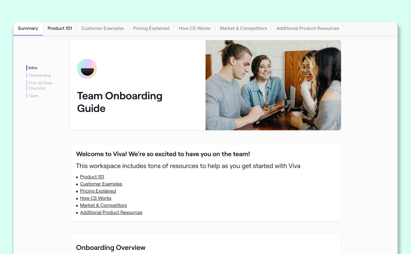 Sales Onboarding Plan Template Get the free template